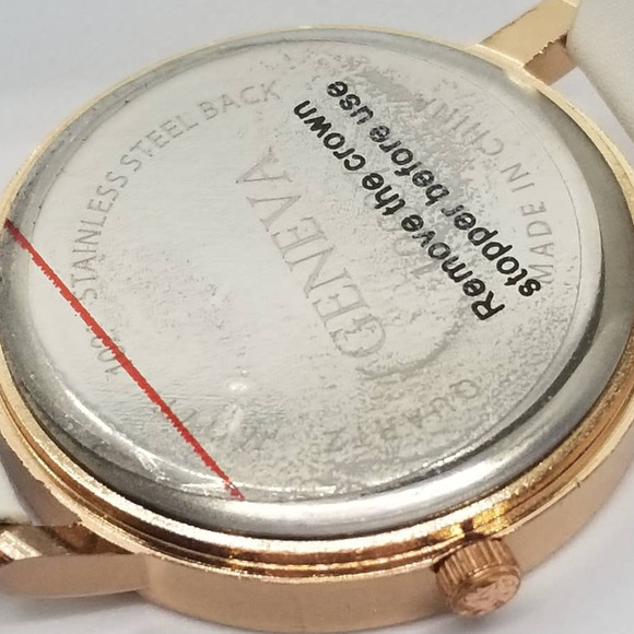 Geneva Marble Dial Rose Tone Women Watch main image 5